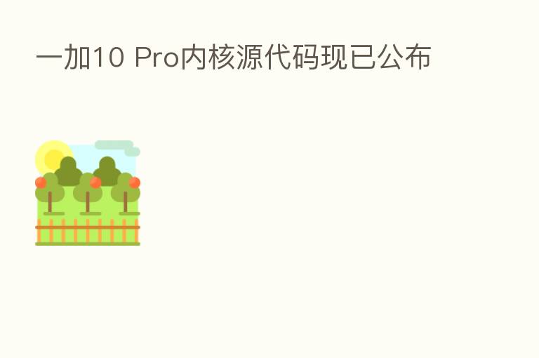 一加10 Pro内核源代码现已公布