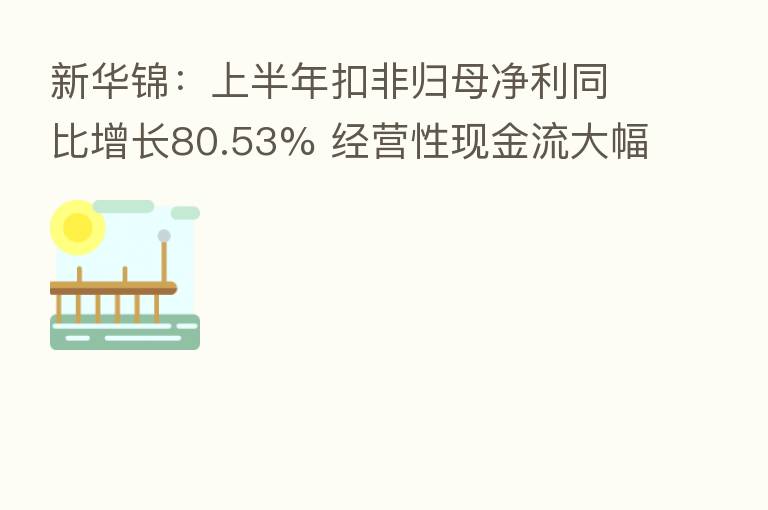 新华锦：上半年扣非归母净利同比增长80.53% 经营性现金流大幅改善