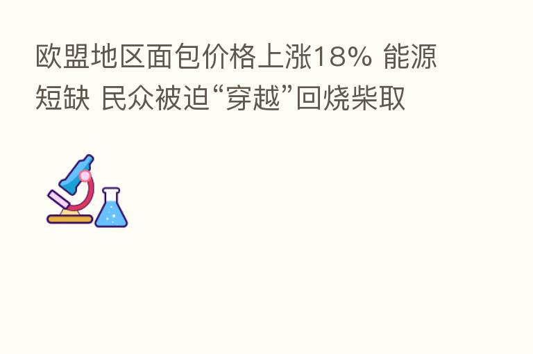 欧盟地区面包价格上涨18% 能源短缺 民众被迫“穿越”回烧柴取暖时代