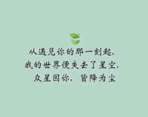 简短的高级情话-有内涵有文采的情话