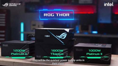 华硕 ROG 推出新款雷神电源, 高规格支持 1600