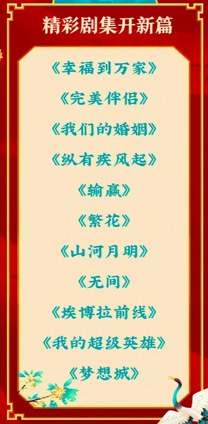 2022年的电视荧屏将有哪些大剧可以看？各大卫视发布年度剧集片单！