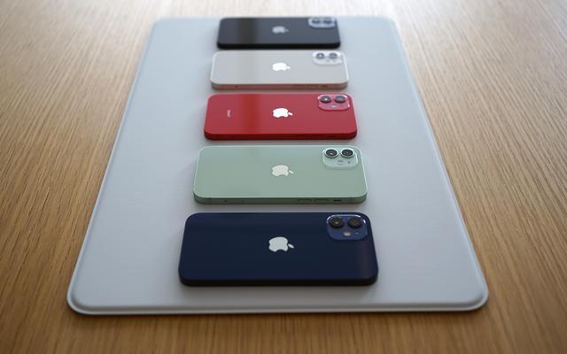 iphone12颜色有几种图片（iphone12各种颜色真机图片）