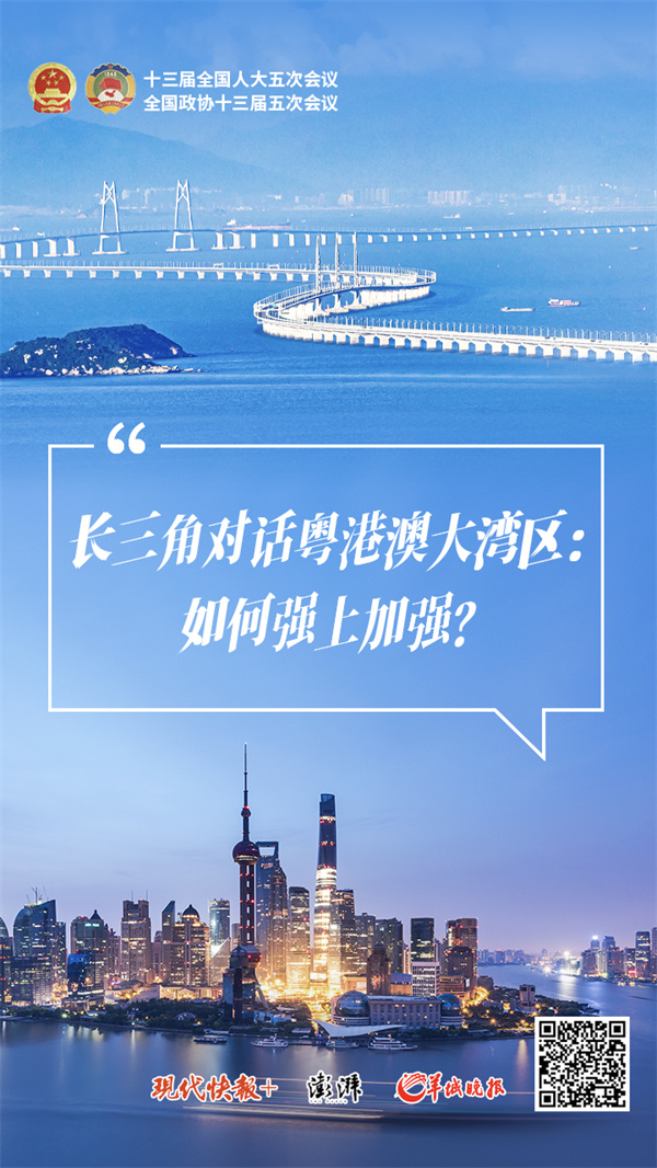 长三角对话大湾区,代表委员建言活力CP强上加强