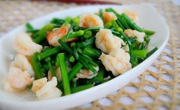 春季养生食谱 韭菜虾仁防止体内积热 春季养生