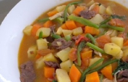 鹌鹑肉片补五脏 春季养生食谱 土豆牛肉菠菜汤
