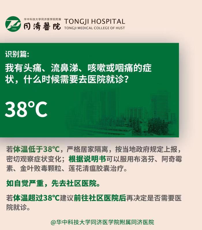 什么温度算发烧?头痛咳嗽怎么办？同济专家解读新型肺炎症状