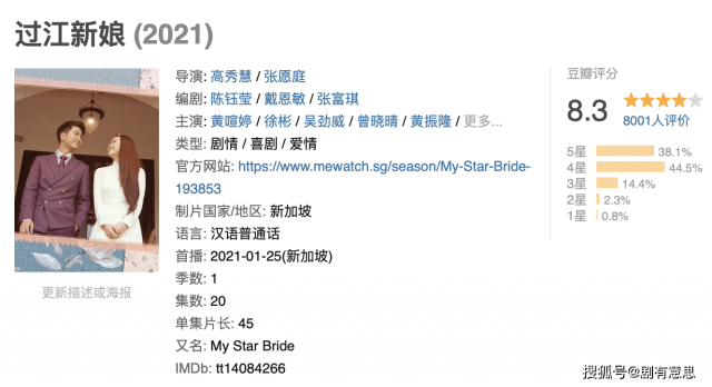 《过江新娘》心动开播 黄暄婷徐彬开启甜蜜时刻含糖量满分