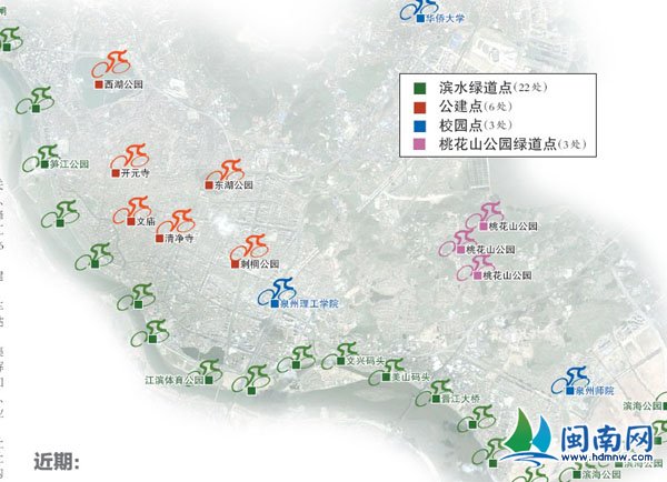 泉州近期将建196处自行车租赁点