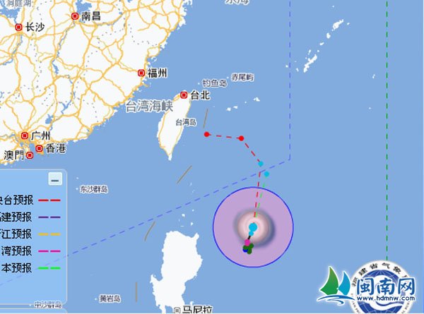 强台风“天秤”将严重影响福建