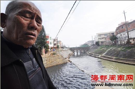 泉州洛江:疑昨早强降雨冲刷 生活污水流入北渠